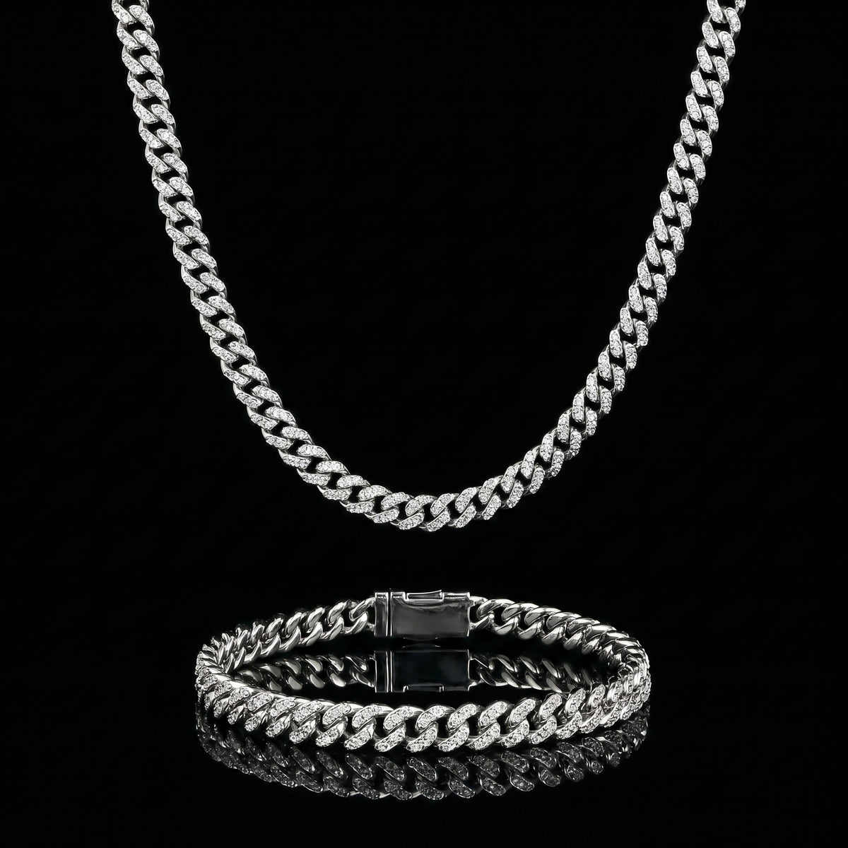 cuban set model gold 6mm