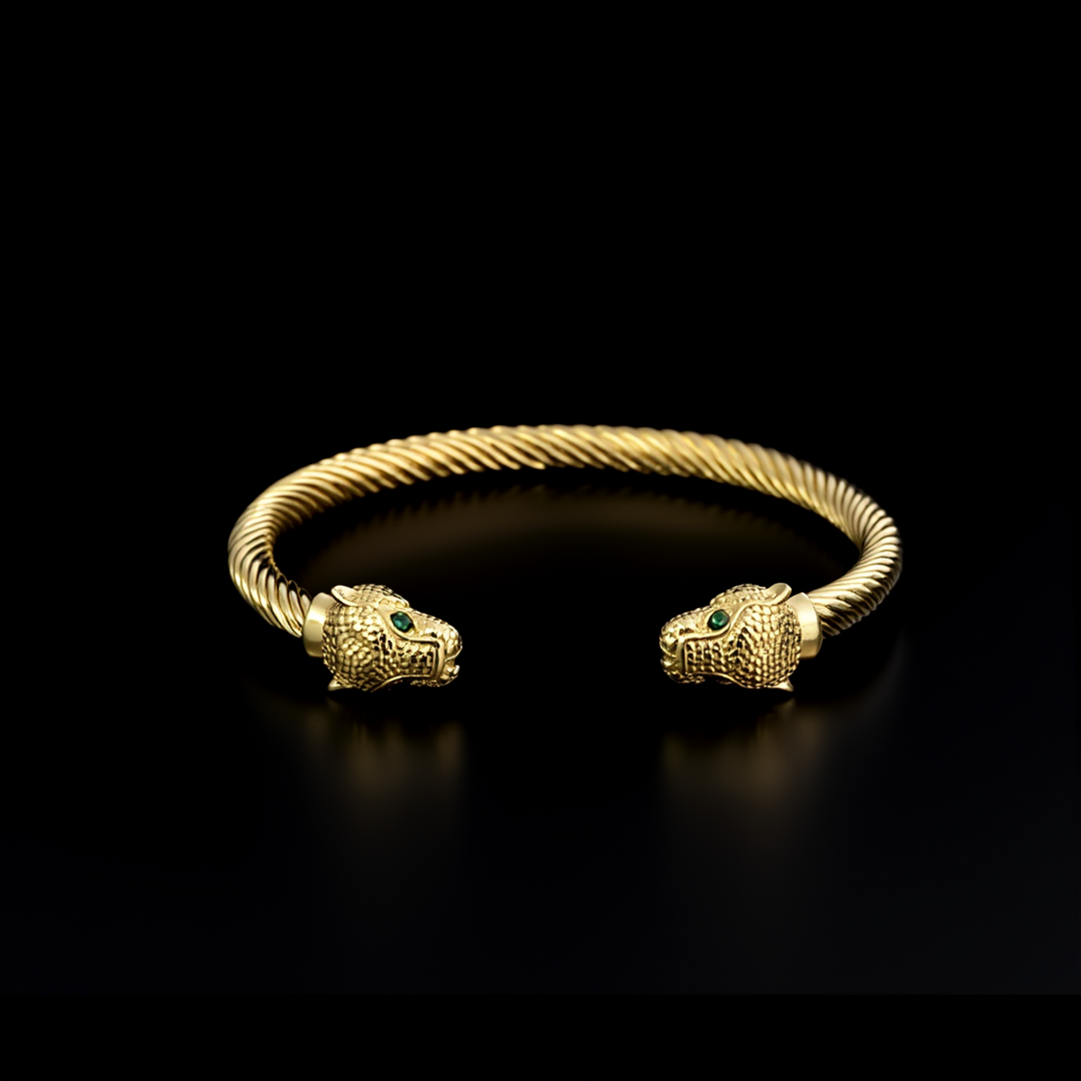 Leopard Armreif