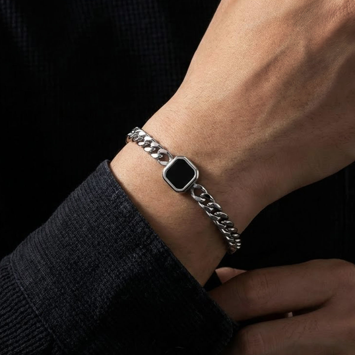 Schwarzstein Armband