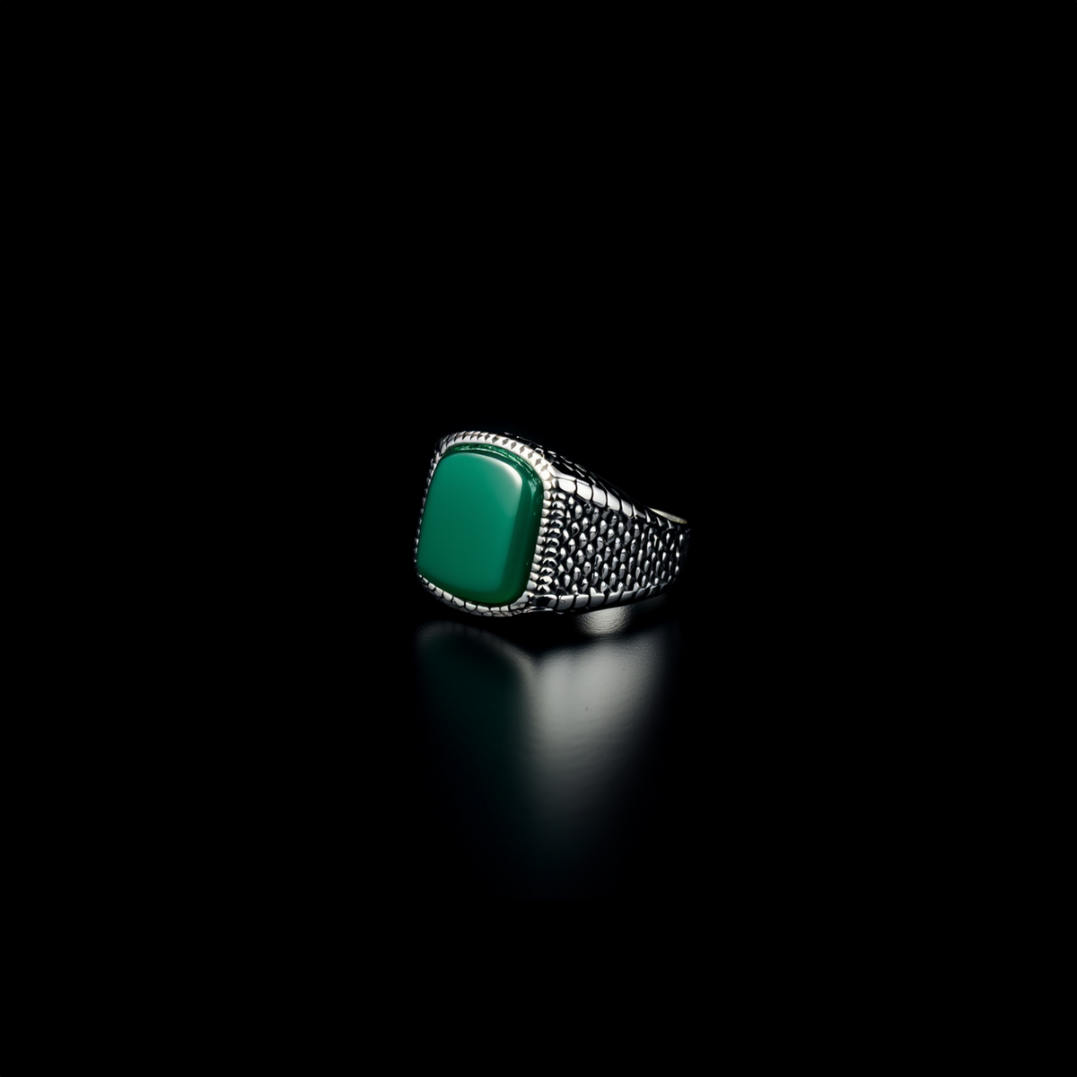 Tiger Grün Ring