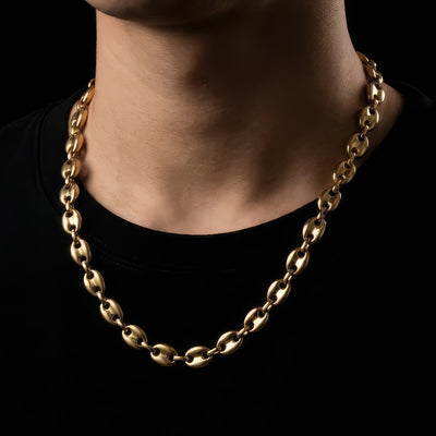 Bohnen Kette Gold