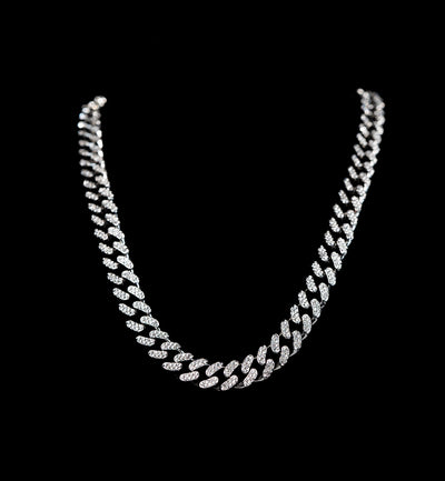 Miami Cuban Kette Iced Out