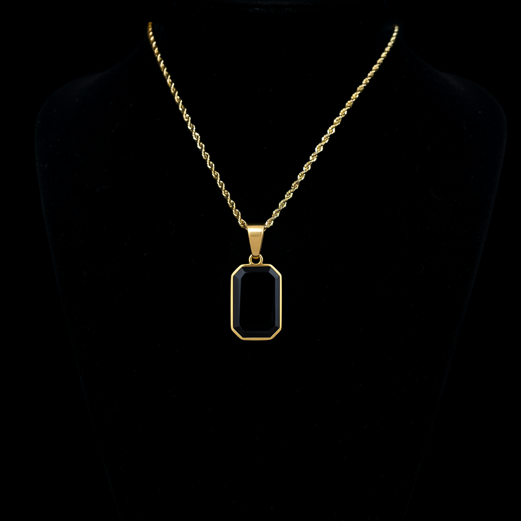 Schwarzstein Anhänger