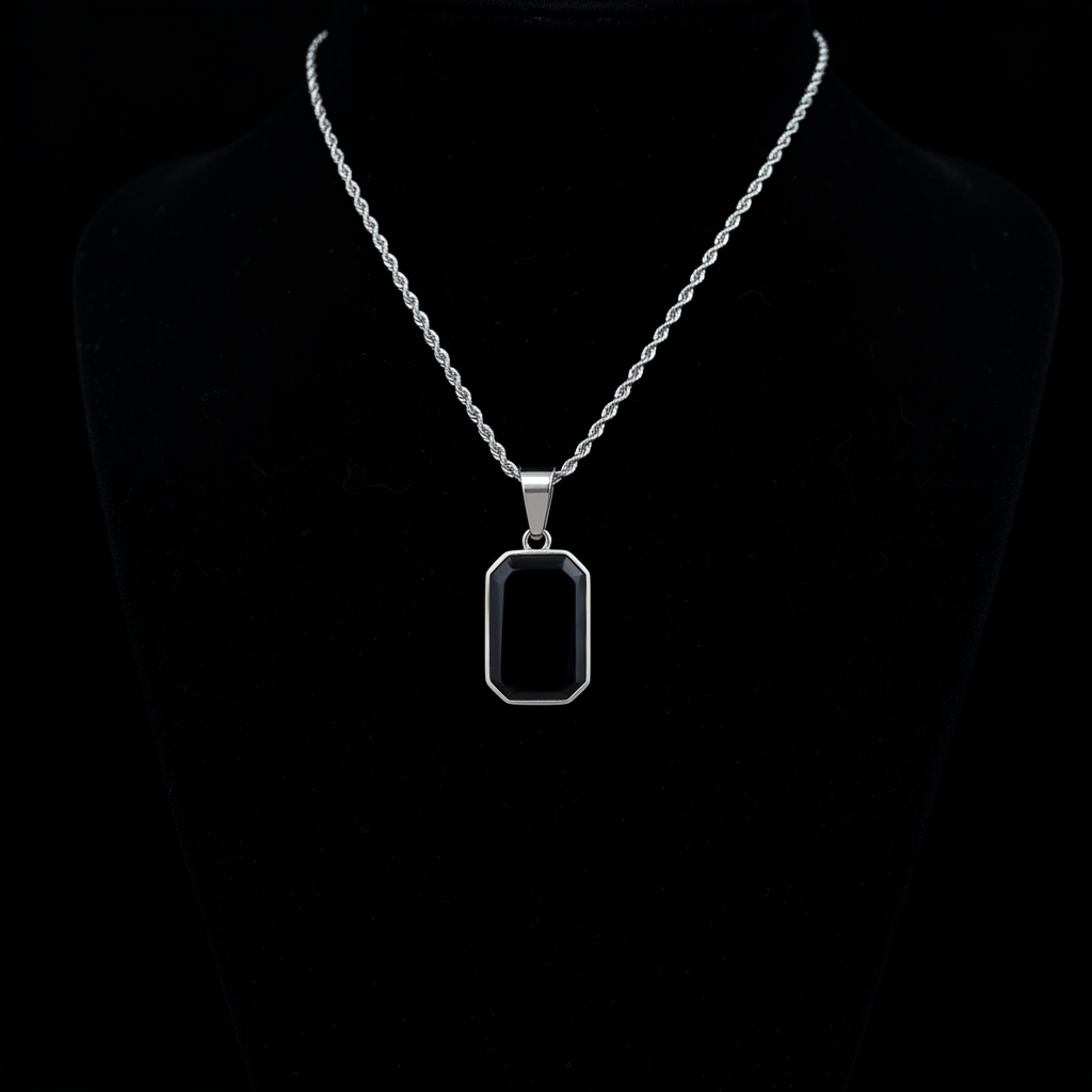 Schwarzstein Anhänger