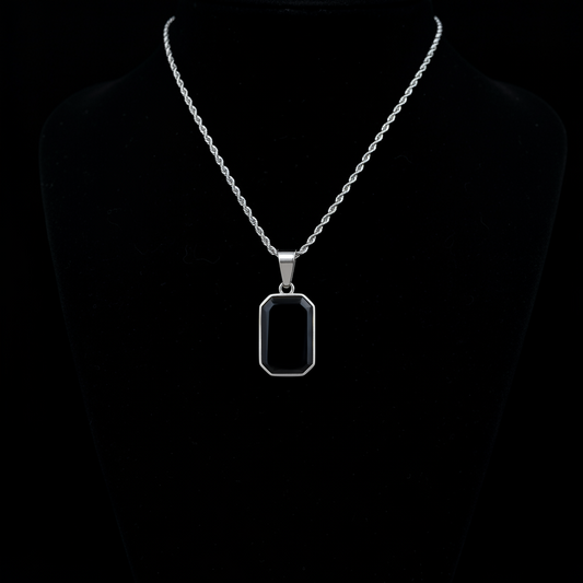 Schwarzstein Anhänger