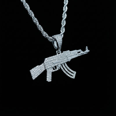 Iced Out Ak-47 Anhänger