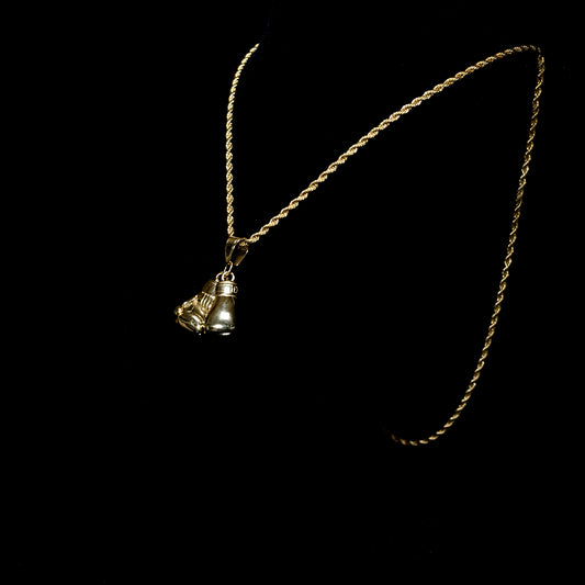 Boxhandschuh Anhänger 18k