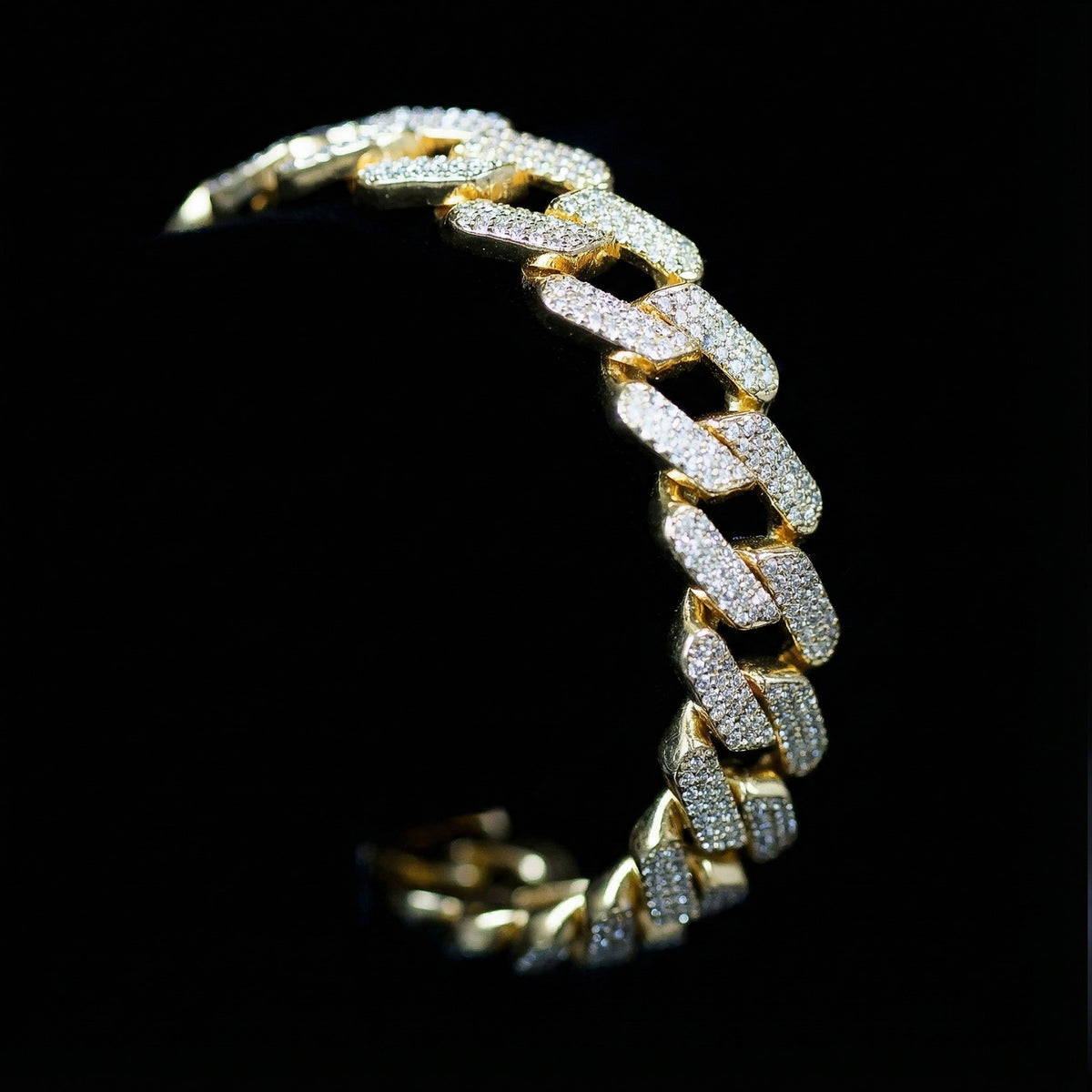 Iced Out Cuban Armband