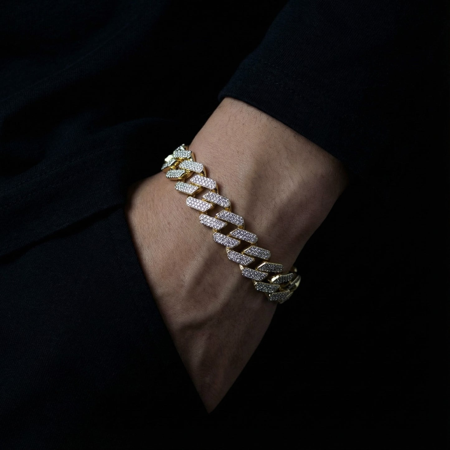 Iced Out Cuban Armband