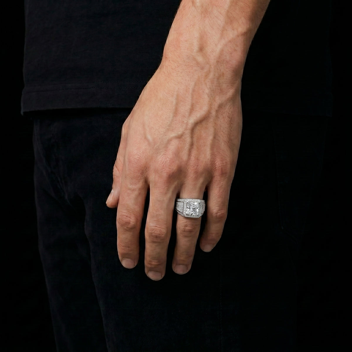 Royal Ice Signet Ring