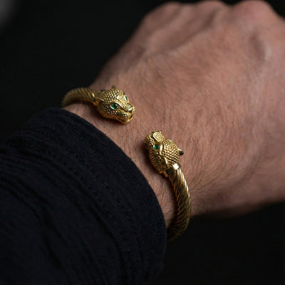 Leopard Armreif