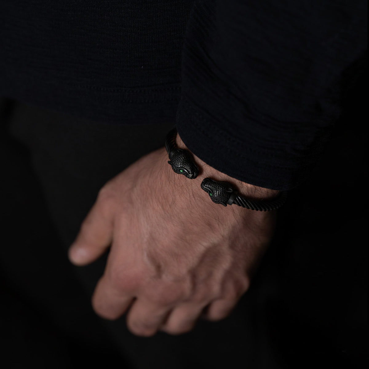 Leopard Armreif
