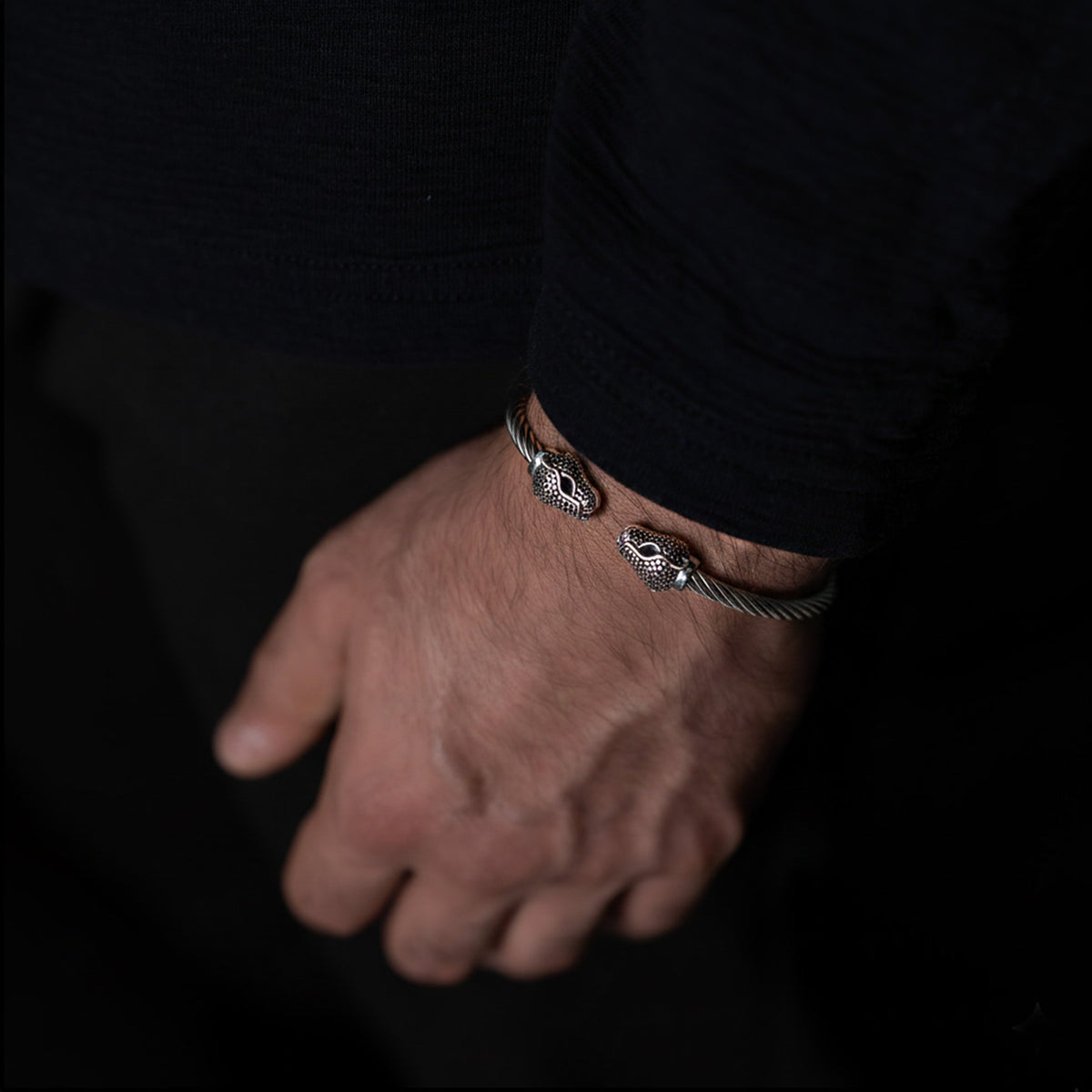 Leopard Armreif