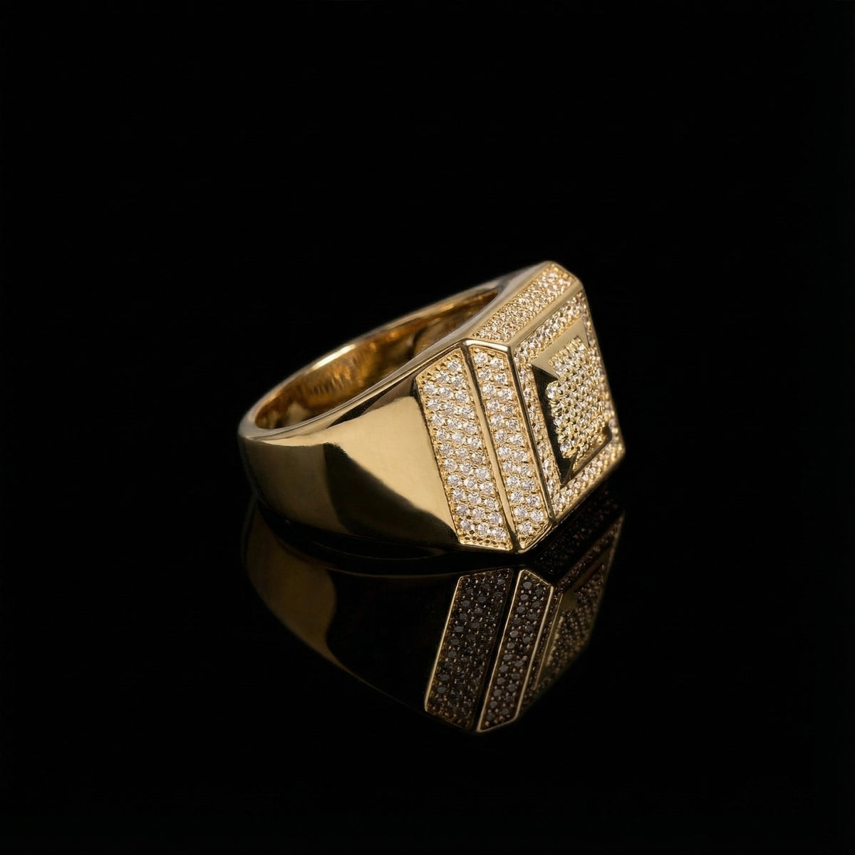 Mark Iced Out Ring