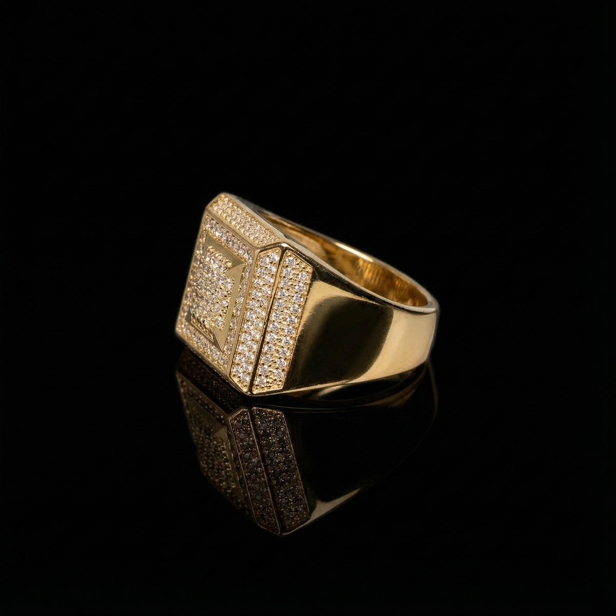 Mark Iced Out Ring