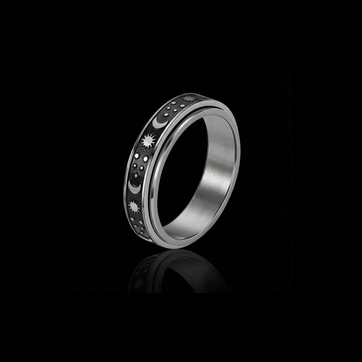 Moon Star Ring