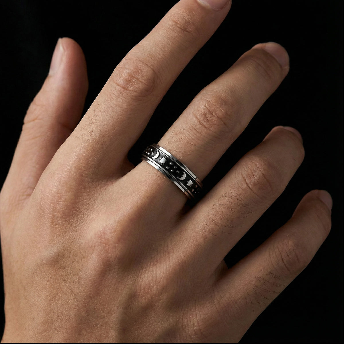Moon Star Ring