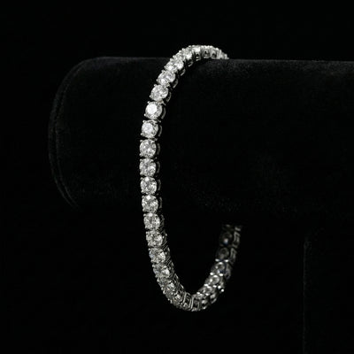 VVS Moissanite Tennis Armband aus 925 Silber