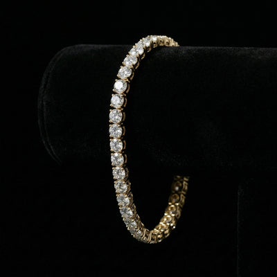 VVS Moissanite Tennis Armband aus 925 Silber