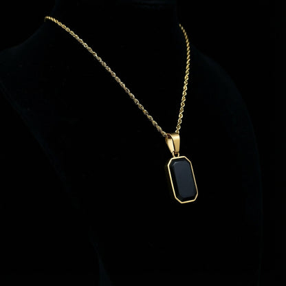 Schwarzstein Anhänger