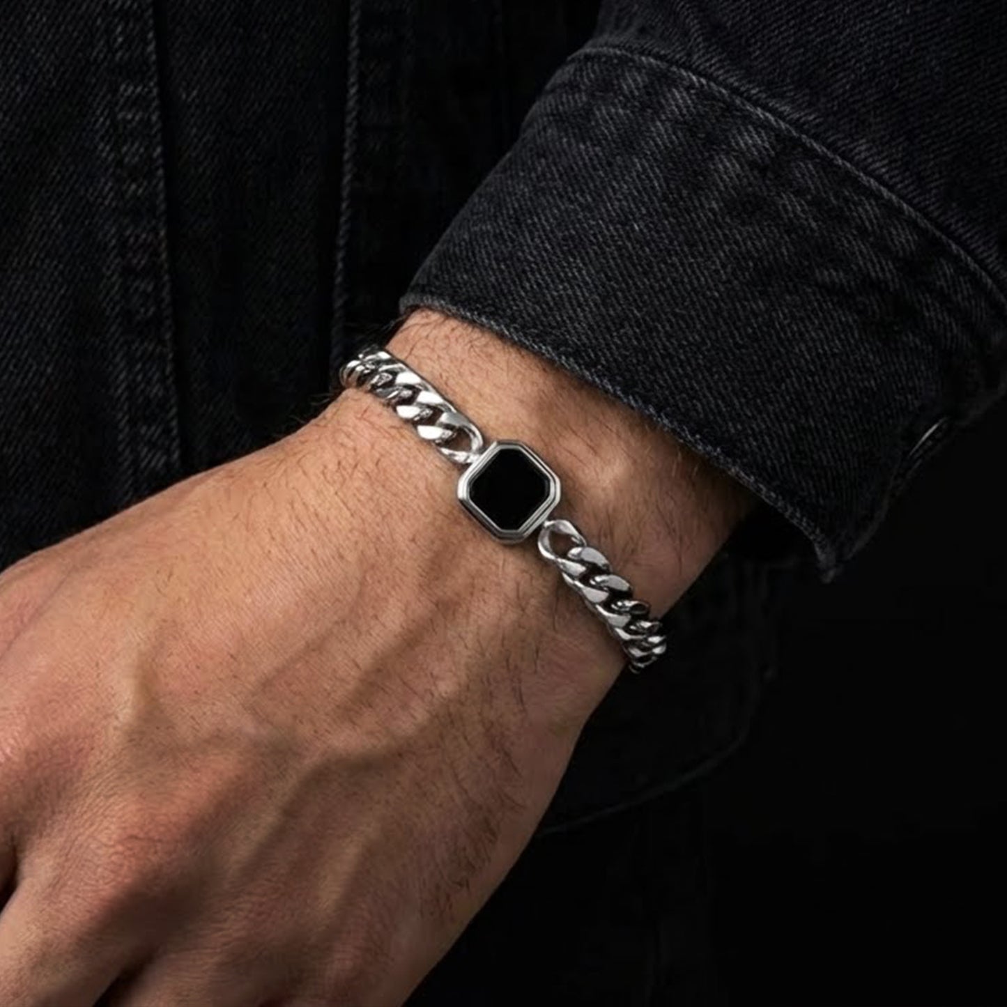 Schwarzstein Armband