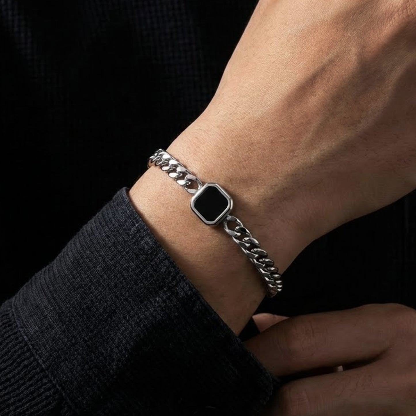 Schwarzstein Armband