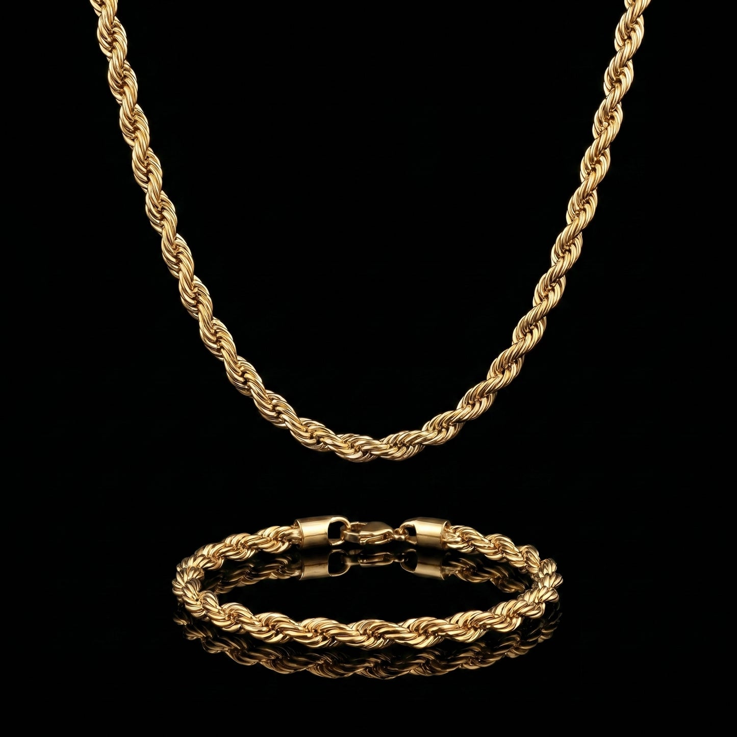 3,5 mm Seilkette & Armband Set