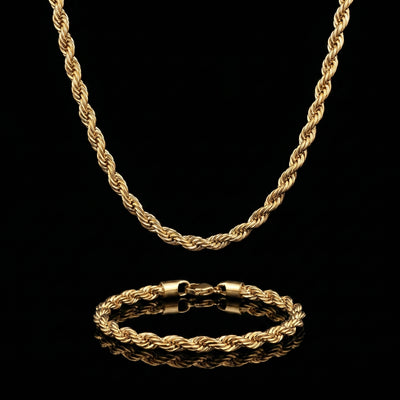 3,5 mm Seilkette & Armband Set