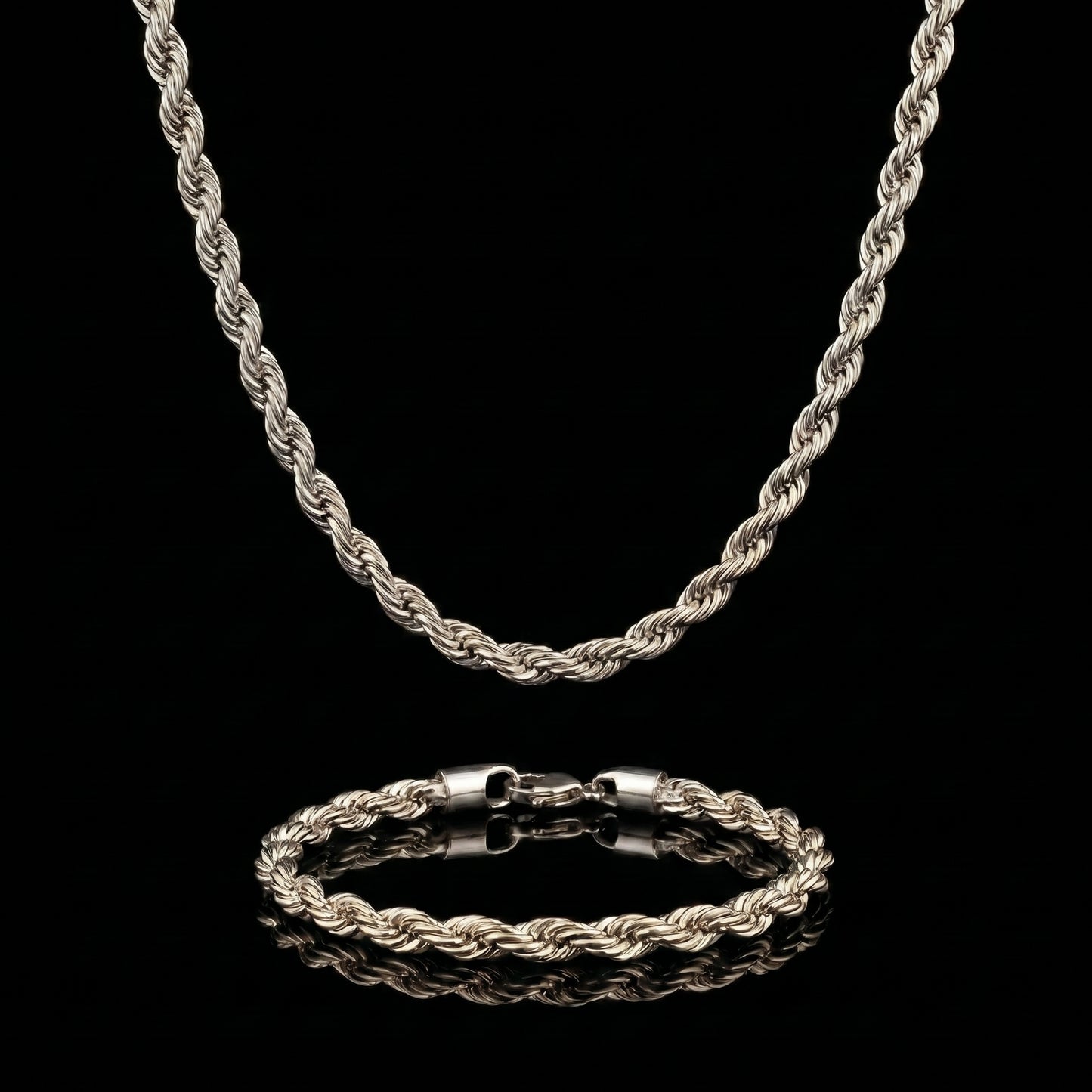 3,5 mm Seilkette & Armband Set