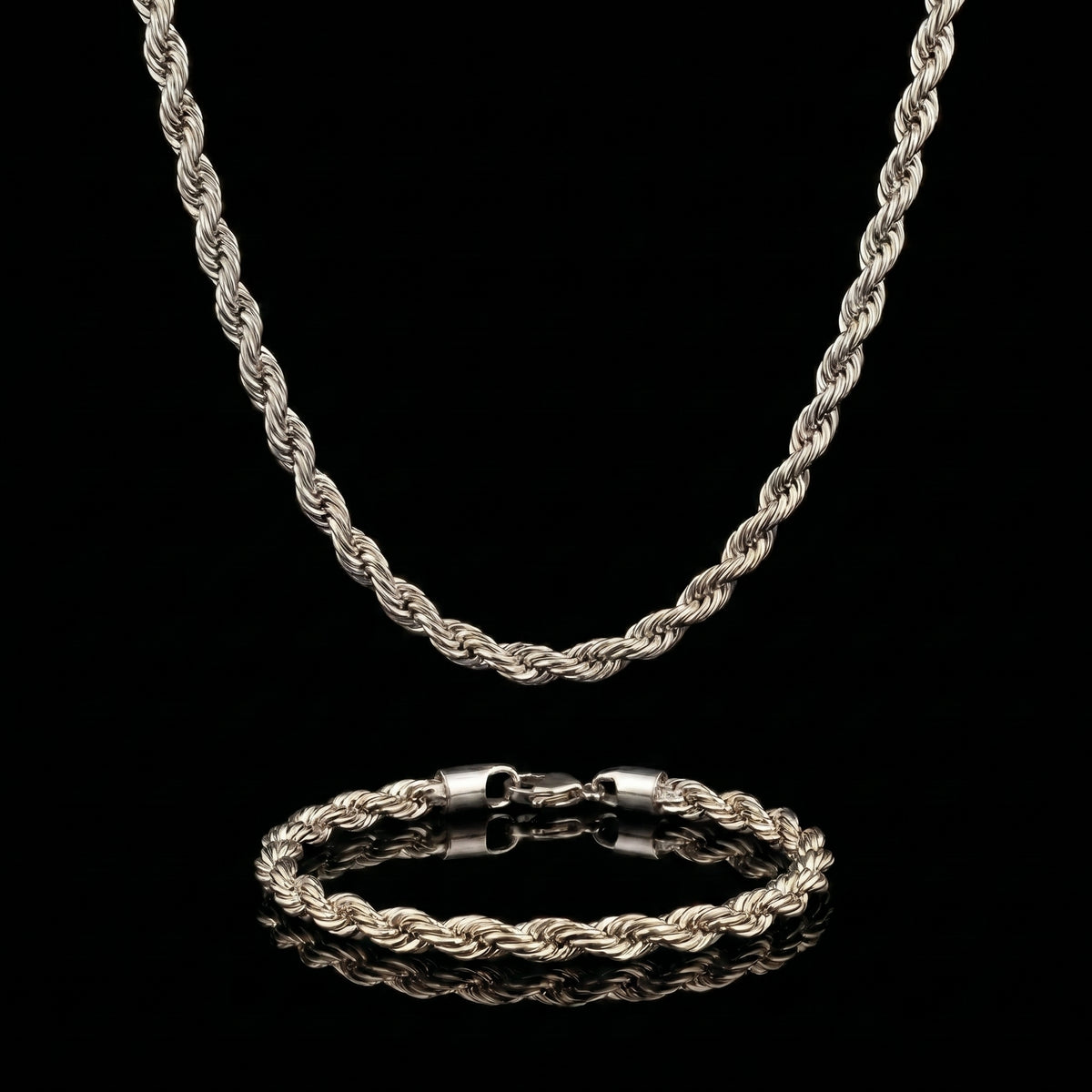 3,5 mm Seilkette & Armband Set