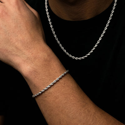 3,5 mm Seilkette & Armband Set