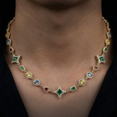 Starbunt Kette