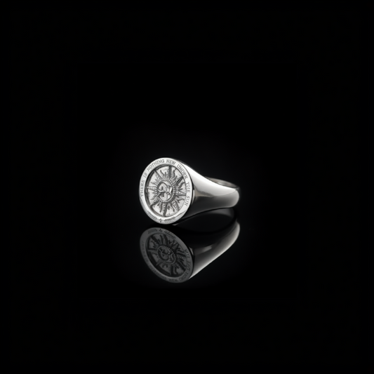 Sun Ring Edelstahl