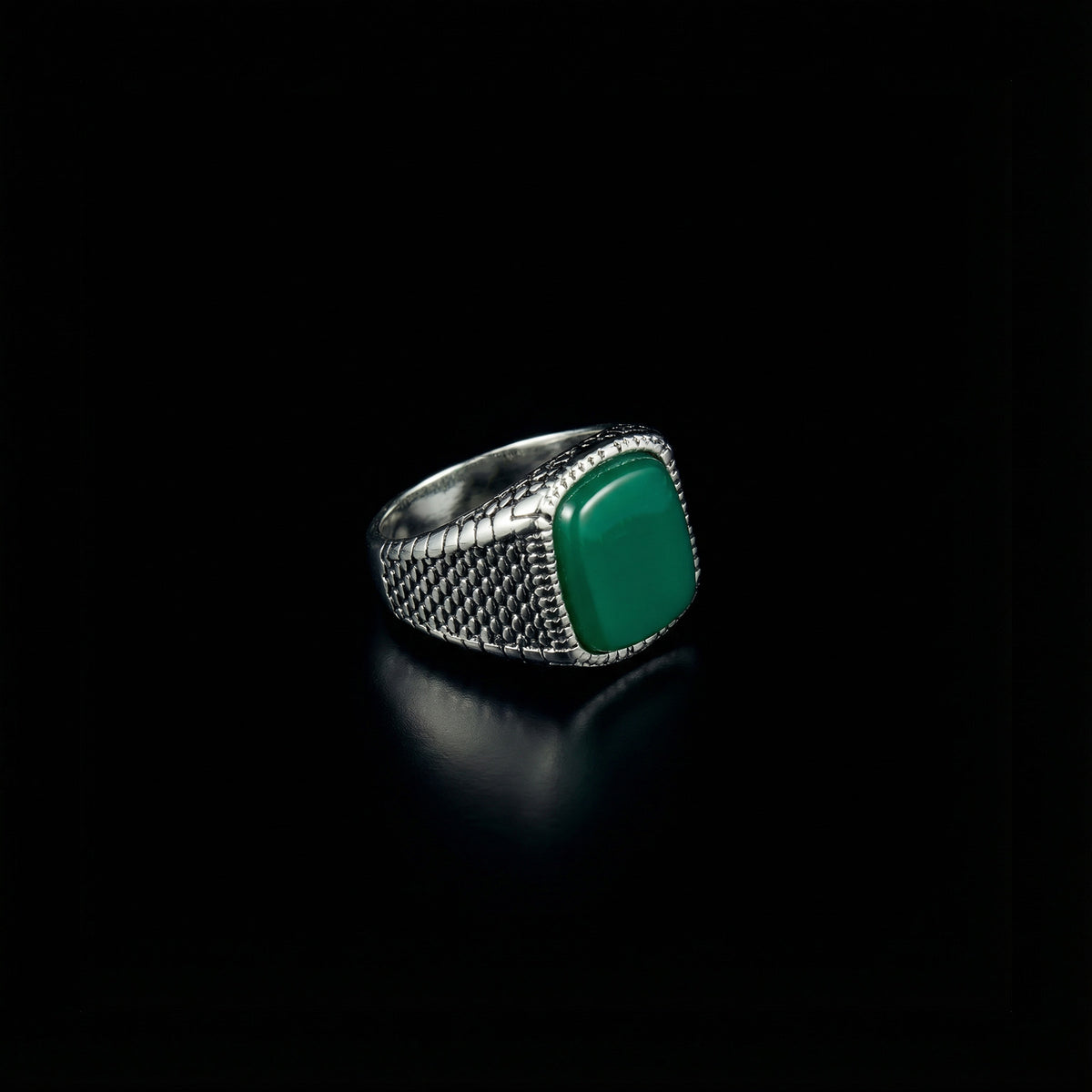 Tiger Grün Ring