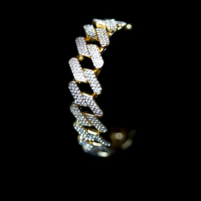 Iced Out Cuban Armband